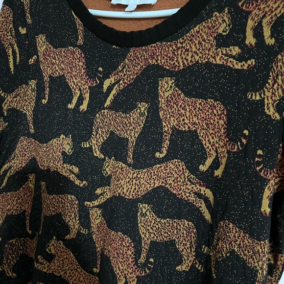 Corey Lynn Calter knitted shift dress size large 8/10 - Picture 3 of 6